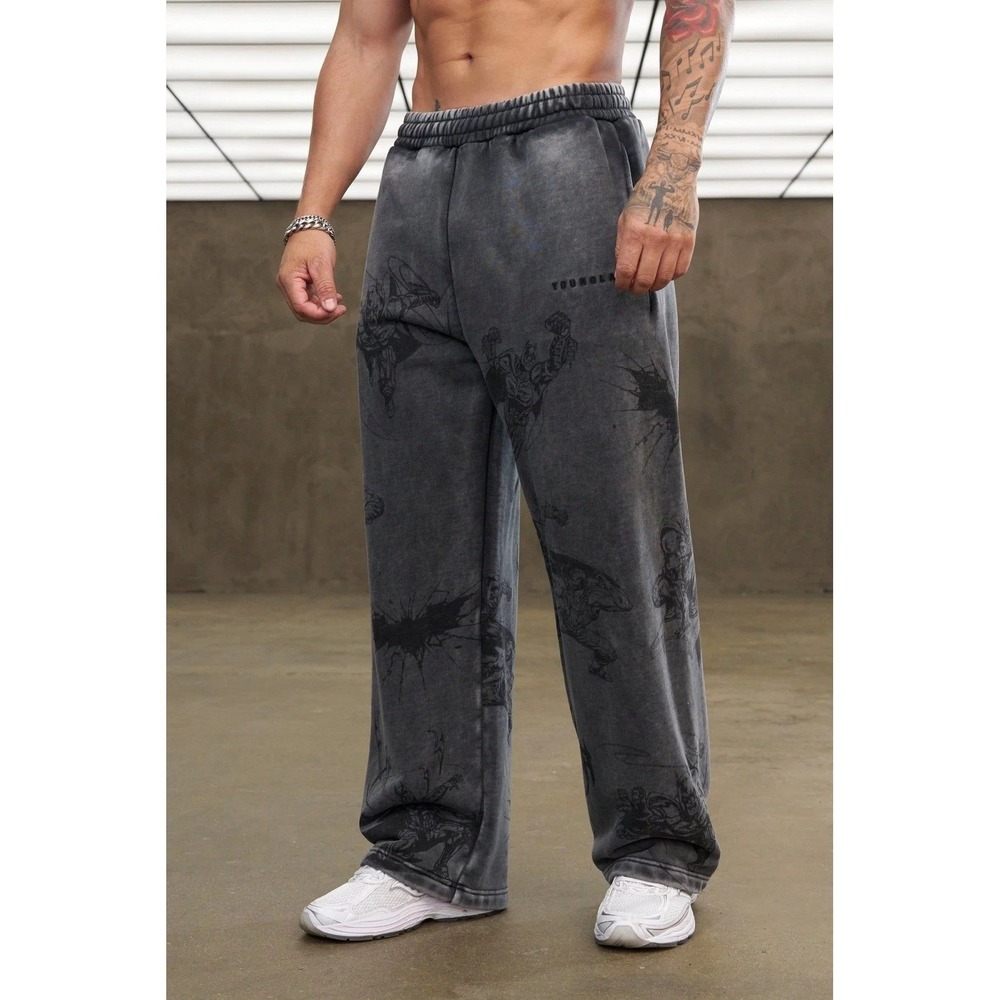 YOUNGLA x Batman LEGENDS JOGGERS - ACTION - Sample Size XXXL (2158)